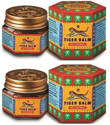 Tiger Balm Red Ointment 9ml Pack of 2  Free Shipping